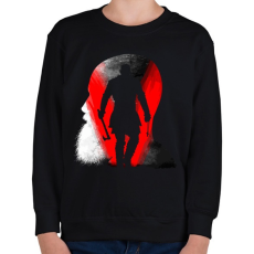 PRINTFASHION V mint Viking - Gyerek pulóver - Fekete