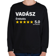 PRINTFASHION Vadász Értékelés ***** 5.0 (69 értékelés) - Gyerek pulóver - Fekete gyerek pulóver, kardigán