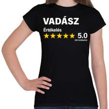 PRINTFASHION Vadász Értékelés ***** 5.0 (69 értékelés) - Női póló - Fekete női póló