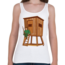 PRINTFASHION Vadász - Női atléta - Fehér