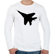 PRINTFASHION Vadász repülő  - Férfi hosszú ujjú póló - Fehér