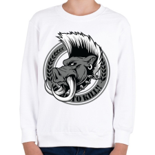 PRINTFASHION Vaddisznó - Gyerek pulóver - Fehér gyerek pulóver, kardigán