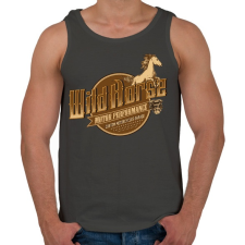 PRINTFASHION Vadló - Férfi atléta - Sötétszürke atléta, trikó