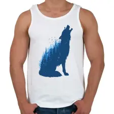 PRINTFASHION Vadon - Férfi atléta - Fehér atléta, trikó