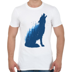 PRINTFASHION Vadon - Férfi póló - Fehér