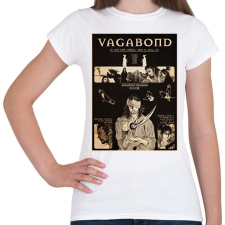 PRINTFASHION VAGABOND - Miyomato Musashi - Női póló - Fehér női póló