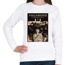 PRINTFASHION VAGABOND - Miyomato Musashi - Női pulóver - Fehér