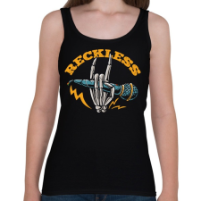 PRINTFASHION Vakmerő - Női atléta - Fekete női trikó