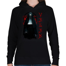PRINTFASHION VALAK - Női kapucnis pulóver - Fekete női pulóver, kardigán