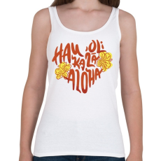 PRINTFASHION Valentine day Hawaii - Női atléta - Fehér