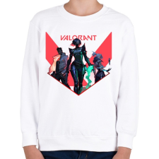 PRINTFASHION Valorant - Gyerek pulóver - Fehér gyerek pulóver, kardigán