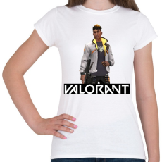 PRINTFASHION Valorant Phoenix - Női póló - Fehér