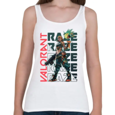 PRINTFASHION valorant raze - Női atléta - Fehér