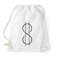 PRINTFASHION Válság 2 - Sportzsák, Tornazsák - Fehér tornazsák