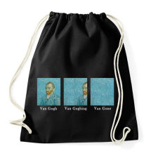 PRINTFASHION Van Gogh - Sportzsák, Tornazsák - Fekete tornazsák