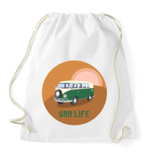PRINTFASHION Van life 4 - Sportzsák, Tornazsák - Fehér tornazsák