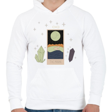 PRINTFASHION Varázs kártya - Férfi kapucnis pulóver - Fehér női pulóver, kardigán