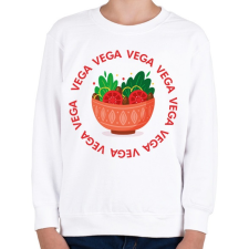 PRINTFASHION Vega tál - Gyerek pulóver - Fehér gyerek pulóver, kardigán