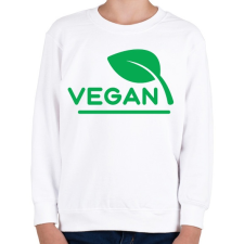 PRINTFASHION Vegán - Gyerek pulóver - Fehér gyerek pulóver, kardigán