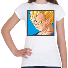PRINTFASHION Vegita - Női póló - Fehér