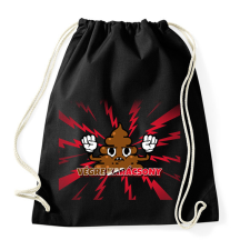 PRINTFASHION VÉGRE KARÁCSONY 2 - Sportzsák, Tornazsák - Fekete tornazsák