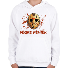 PRINTFASHION Végre péntek - Gyerek kapucnis pulóver - Fehér gyerek pulóver, kardigán