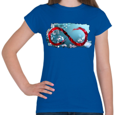 PRINTFASHION Végtelen. - Női póló - Királykék női póló
