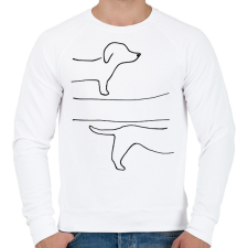 PRINTFASHION végtelen tacsi fekete - Férfi pulóver - Fehér férfi pulóver, kardigán