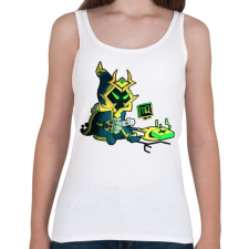 PRINTFASHION Veigar - Női atléta - Fehér női trikó