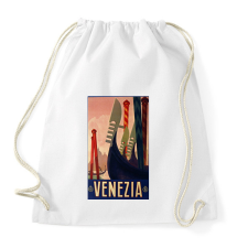 PRINTFASHION Velence Retro - Sportzsák, Tornazsák - Fehér tornazsák