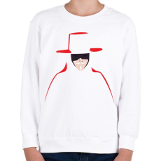 PRINTFASHION Vendetta - Gyerek pulóver - Fehér