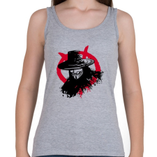 PRINTFASHION Vendetta - Női atléta - Sport szürke női trikó