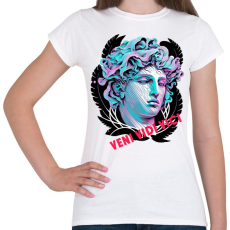 PRINTFASHION Veni Vidi Vici - Női póló - Fehér