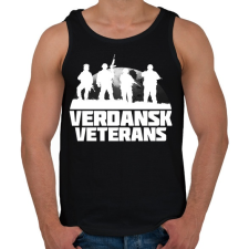 PRINTFASHION Verdansk Veterans - Férfi atléta - Fekete atléta, trikó