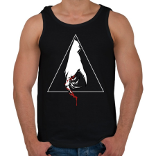 PRINTFASHION Véres kéz - Férfi atléta - Fekete atléta, trikó