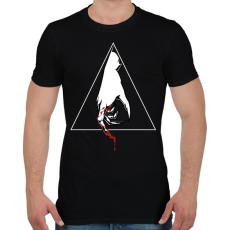 PRINTFASHION Véres kéz - Férfi póló - Fekete