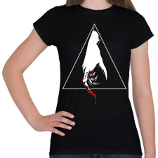 PRINTFASHION Véres kéz - Női póló - Fekete női póló