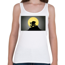 PRINTFASHION VÉRFARKAS - Női atléta - Fehér női trikó