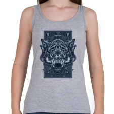 PRINTFASHION Vérszomjas - Női atléta - Sport szürke női trikó