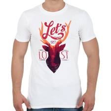 PRINTFASHION Vesszünk el - Férfi póló - Fehér férfi póló