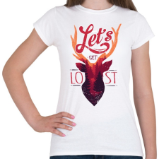 PRINTFASHION Vesszünk el - Női póló - Fehér női póló