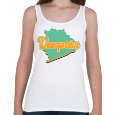 PRINTFASHION Veszprém - Női atléta - Fehér női trikó