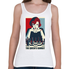 PRINTFASHION Vezércsel - Női atléta - Fehér