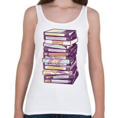 PRINTFASHION VHS kazetták - Női atléta - Fehér