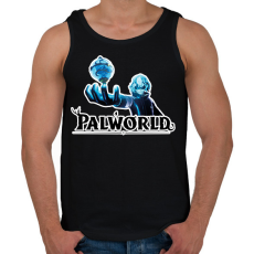 PRINTFASHION Victor Ashford - palworld - Férfi atléta - Fekete