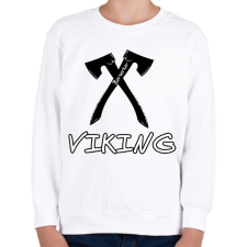 PRINTFASHION viking - Berserker - Gyerek pulóver - Fehér gyerek pulóver, kardigán