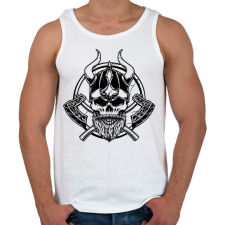 PRINTFASHION Viking  - Férfi atléta - Fehér atléta, trikó