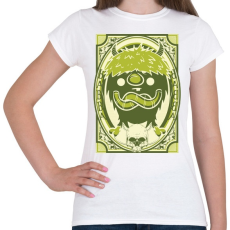 PRINTFASHION Viking gnóm - Női póló - Fehér