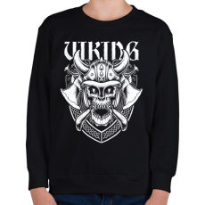 PRINTFASHION viking - Gyerek pulóver - Fekete