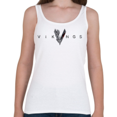 PRINTFASHION Vikings logo - Női atléta - Fehér